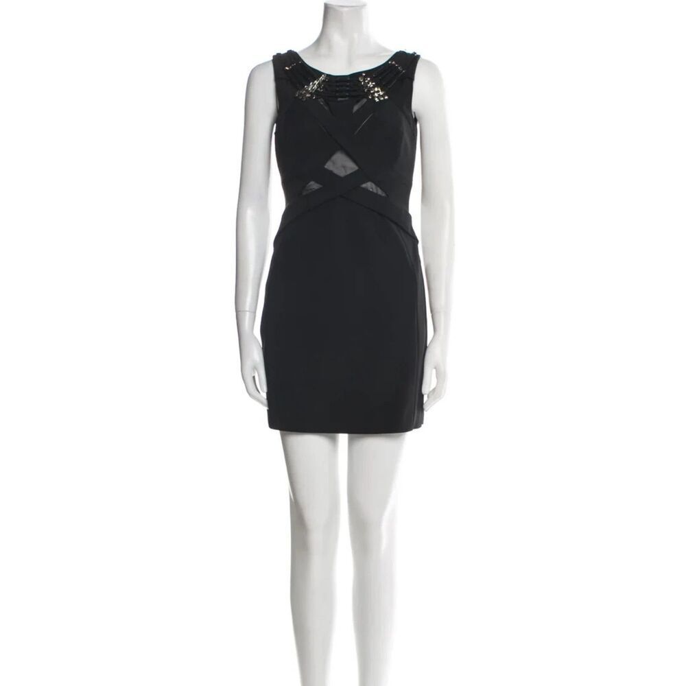 RUNWAY Gucci cut-out Silk Mini Dress  IT40/US S - Picture 6 of 16